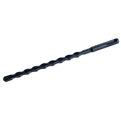 Cimco Hammerbohrer SDS-Plus 208332 | 10 mm Ø | 210 mm Länge | Betonbohrer | Hartmetall | Twinmax-Wendel | Profi