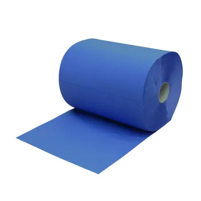 Cimco Werkstatt-Handtuchrolle 145022 | 3-lagig | 190 m x 36 cm | saugstark & fusselarm | hochvolumig | blau