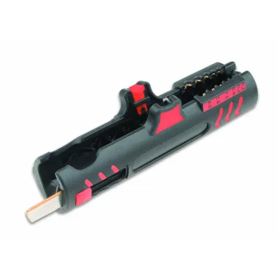 Cimco Jokari Super 120025 Kabelentmanteler 8-13 mm Ø | Abisolierer mit Rund- & Längsschneider