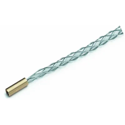 Cimco Kabelziehstrumpf 148066 | für Kabel 4-6mm | Drallausgleich | offen | Rundkopf | Stahl