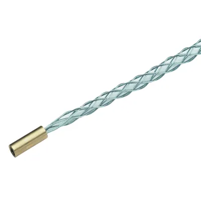 Cimco Kabelziehstrumpf 148061 | für Kabel 9-12 mm | Drallausgleich | Innengewinde M5 | offen | Rundkopf | Stahl