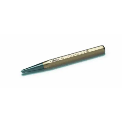 Cimco Körner 130210 | Achtkant | DIN 7250 | 120 mm Länge | 10 mm Stahlstärke | Chrom-Vanadium-Stahl | Zentrierwerkzeug