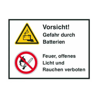 CIMCO Kombischild ISO 7010