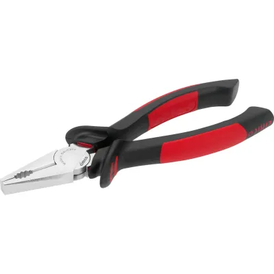 Cimco Kombizange 100336 | VDE 1000V isoliert | 2-Komponenten-Griff | 185mm | Präzisionsschneide | DIN ISO 5746