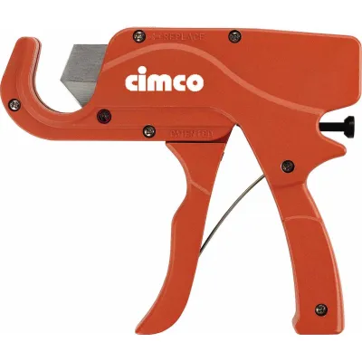 Cimco Kunststoff-Rohrschneider | für PVC & Kabelkanäle | Ø 6-35 mm | Ratschenmechanik