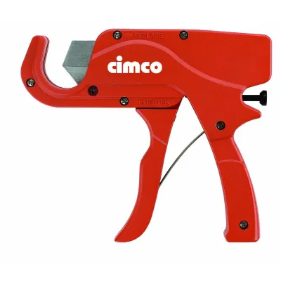 Cimco Kunststoff-Rohrschneider | für PVC & Kabelkanäle | Ø 6-35 mm | Ratschenmechanik