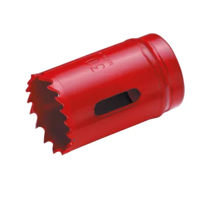 Cimco HSS-Bi-Metall Lochsäge 25 mm | M14 | 40 mm Schnitttiefe | für Holz, Metall, Kunststoff