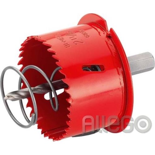 Bild: Cimco Lochsäge, Randversenker, D:68mm 207564, Sechskantaufnahme Cimco Lochsäge, 