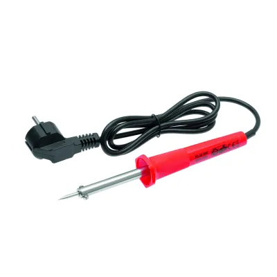 Cimco Lötkolben 30W 220V | auswechselbare Kupferspitze 5mm | 410°C | Kunststoffgriff | 1,5m Kabel