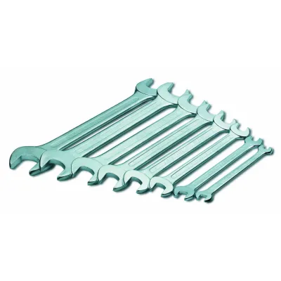 Cimco Maulschlüsselsatz 112310 | 8-teilig | 6-22 mm | DIN 3110 | Chrom-Vanadium-Stahl | verchromt