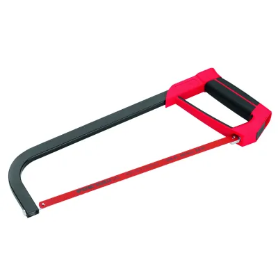 CIMCO Metallsägebogen 120530 | Bügelsäge Metall 400mm | Sägeblatt 300mm 24 Zähne | Kunststoffgriff | Bi-Metall