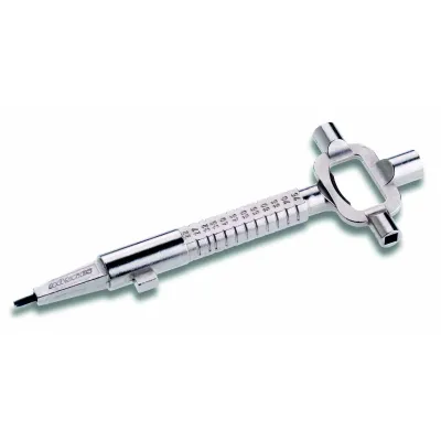 Cimco Neubauten-Schlüssel 112890 | Universalschlüssel für Türen & Fenster | 6-10 mm Vierkant | mit Flaschenöffner