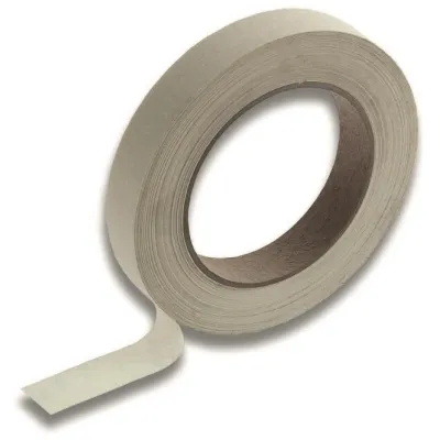 Cimco Flachkrepp Abklebeband 160302 | Masking Tape Papier | 19mm x 50m | 0,16mm Stärke | Temperatur bis 85°C | beige