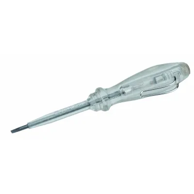Cimco Phasenprüfer 111282 | 150-250V AC | VDE/GS geprüft | 155mm | transparenter Kunststoff