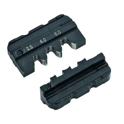 Cimco Presseinsatz MC4 106028 | Click'n'Crimp Crimpeinsatz für Solarsteckverbinder 2,5–6 mm² | Rollpressung | Schwarz