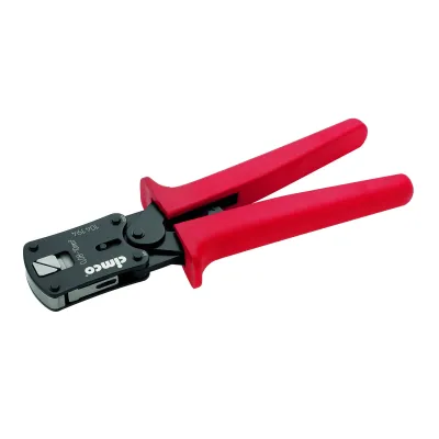 Cimco Presswerkzeug 104194 | Presszange für Aderendhülsen 0,08–10 mm² | Vierkantpressung | 225 mm