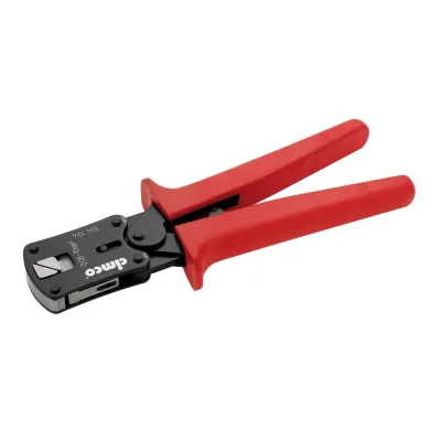 Cimco Presswerkzeug 104194 | Presszange für Aderendhülsen 0,08–10 mm² | Vierkantpressung | 225 mm