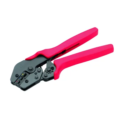 Cimco Presszange 104206 | Presswerkzeug für Kabelschuhe & Verbinder 0,5-6 mm² | Ratschenmechanik | 300 mm