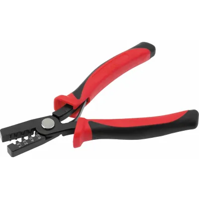 Cimco Presszange 101907 | Handpresszange für Aderendhülsen | Dornpressung 1,5-6 mm² | mechanisch | 230 mm | Schwarz/Rot