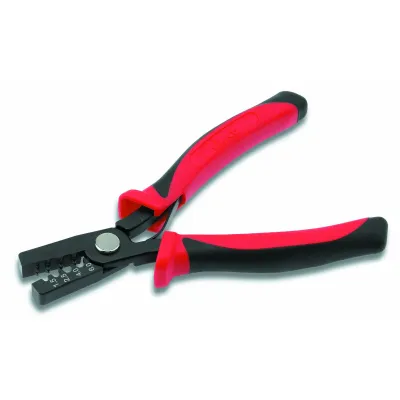 Cimco Presszange 101907 | Handpresszange für Aderendhülsen | Dornpressung 1,5-6 mm² | mechanisch | 230 mm | Schwarz/Rot