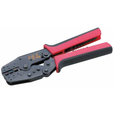 Cimco Presszange Set 106000 Click'n'Crimp | 3 Einsätze | 0,5-10 mm² | mechanisch | Sperrvorrichtung