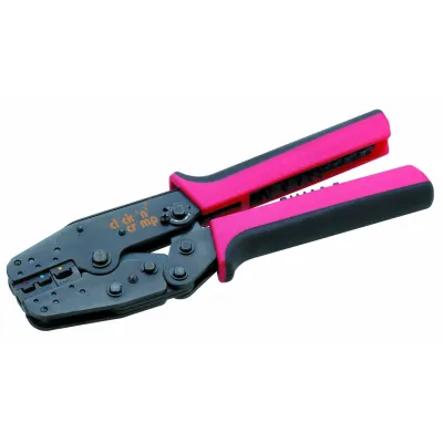 Cimco Presszange Set 106000 Click'n'Crimp | 3 Einsätze | 0,5-10 mm² | mechanisch | Sperrvorrichtung