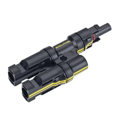 CIMCO PV-MC4 Y-Verteiler 180005 | Photovoltaik Stecker MMF | 1000V DC | 30A | IP68 | 80x19x135mm
