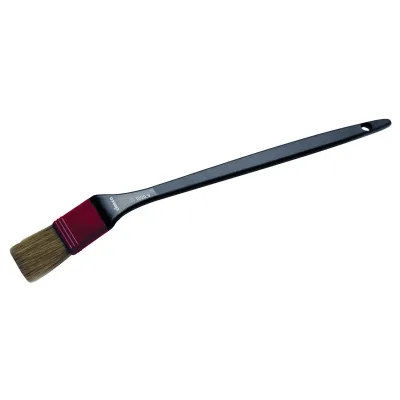 Cimco Reinigungspinsel 140261 | 38 mm | isoliert bis 1000V | gebogen | flach | 420 mm | Polyester-Borsten