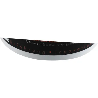 Cimco Feuchte Reinigungstücher 145018 | 72 Tücher | 250x250 mm | entfernt Fett, Öl, Kleber | hautfreundlich
