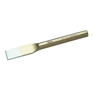 Cimco Schlitzmeißel 130070 | 240 mm Länge | 30 mm Schneidenbreite | achteckig | Chrom-Vanadium-Stahl | flach
