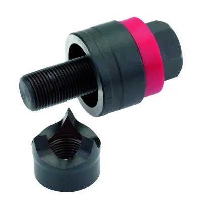 Cimco Schraublocher PG16 22,5mm rund | Diamant | für Stahlblech, Aluminium, Kunststoff | manuell/hydraulisch