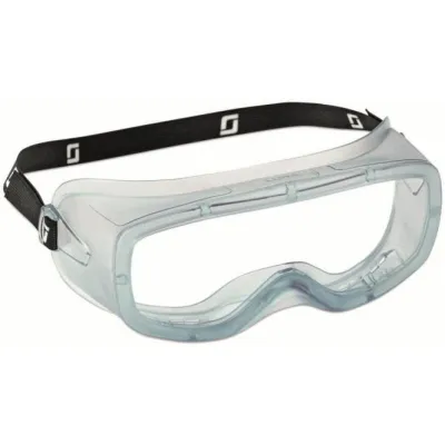 Cimco Vollsicht-Schutzbrille 140272 | Schutzbrille DIN EN 166 | beschlagfrei & kratzfest | klar | Überbrille