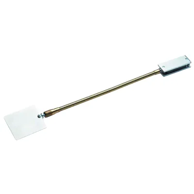 CIMCO Inspektionsspiegel 141340 | Schweißspiegel lose | 80x70 mm | 1 mm stark | max. Länge 500 mm