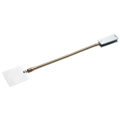 CIMCO Inspektionsspiegel 141340 | Schweißspiegel lose | 80x70 mm | 1 mm stark | max. Länge 500 mm
