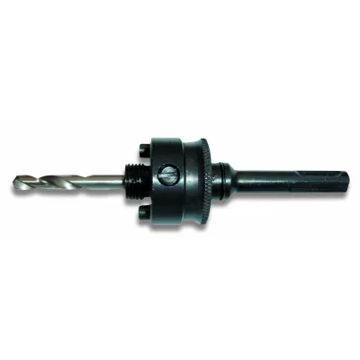 Cimco Aufnahmeschaft SDS-plus 207589 | Für Lochsägen 32–152 mm | Mit Zentrierbohrer | HSS-Bi-Metall geeignet