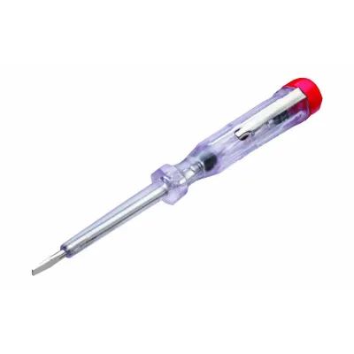 Cimco Spannungsprüfer 111280 | Phasenprüfer 100-250V AC | 1-polig | Glimmlampe | 3,0x65mm | Länge 140mm