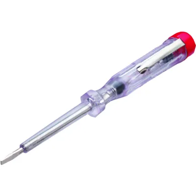 Cimco Spannungsprüfer 111280 | Phasenprüfer 100-250V AC | 1-polig | Glimmlampe | 3,0x65mm | Länge 140mm