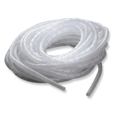 Cimco Spiralband 186204 | Spiralschlauch Kabelbündelung 9-70 mm | Ø 12 mm | Polyethylen | halogenfrei | natur