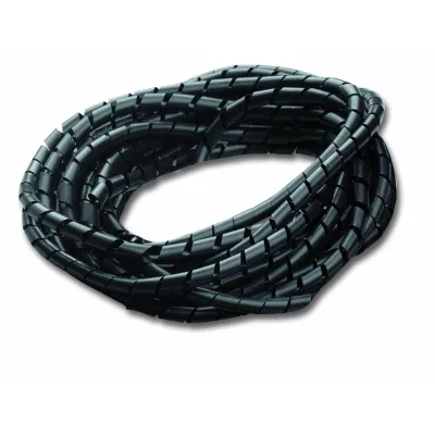 Cimco Spiralband 186220 | Spiralschlauch 6 mm | Bündeldurchmesser 4–20 mm | PE flammhemmend | halogenfrei | 10 m