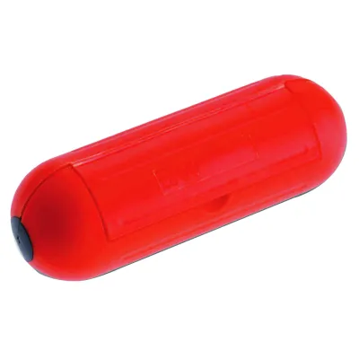 Cimco Steckergehäuse Safety Box 142016 | IP44 spritzwassergeschützt | Schutz für Steckverbindungen außen | rot