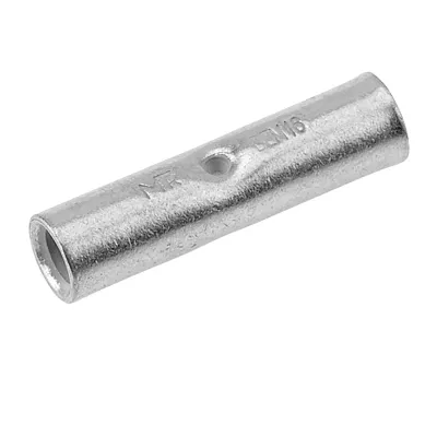 Cimco Stoßverbinder 180908 | 6 mm² | verzinntes Kupfer | lang | ohne Isolation | bis 600 V | für alle Leiterarten