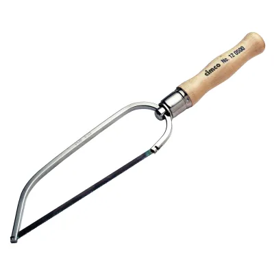 Cimco Taschensäge PUK 120500 | Metallsäge 150mm | verstellbares poliertes Holzheft | für Metall | kompakt