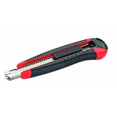 Cimco Universalmesser Economy 120081 | Cuttermesser | Profi-Ausführung 2K-Kunststoff | Abbrechklinge 9 mm | Länge 135 mm