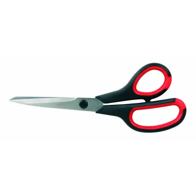 CIMCO Universalschere 120128 Vielzweckschere 220mm | rostfreier Stahl | ergonomische 2K-Griffe | glatt | rechtshändig