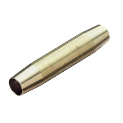 Cimco Verbindungshülse 142231 | Messing | für Glasfaserstab 7,2mm Durchmesser | Ersatzteil | robust | 1 Stück