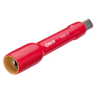 CIMCO Verlängerung 112642 | 1/2 Zoll Steckschlüssel | 250 mm Länge | VDE geprüft | 1000V isoliert | DIN 7434
