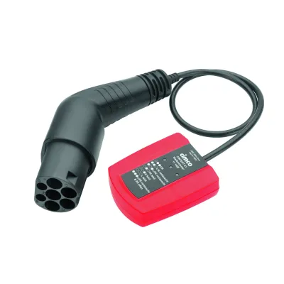 CIMCO Wallbox-Tester CIMTEST E1 111450 | Typ-2-Stecker | EVSE Prüfer | automatische Prüfung | LED-Anzeige