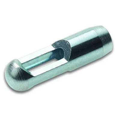 Cimco Presszange 140065 | Reparatur Einziehband 4mm | Ratschenautomatik | Vierkantprofil | Wechselbare Einsätze | 220mm
