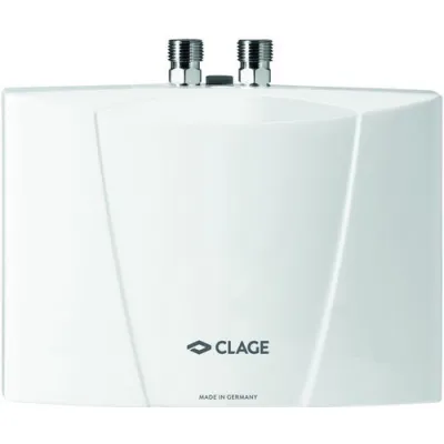 Clage MBH 6 Klein-Durchlauferhitzer | 5,7 kW | druckfest | 230 V | Untertisch | Energieeffizienzklasse A