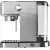 Bild: Cloer Espressomaschine 5829 | Siebträgermaschine | 20 Bar | Thermoblock | Milchaufschäumer | Edelstahl | Schwarz